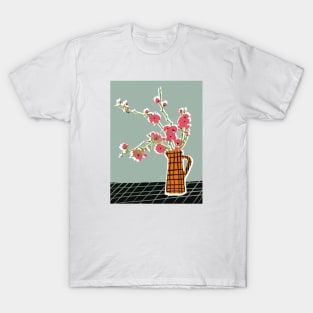 Rustic Vase of Flowers T-Shirt